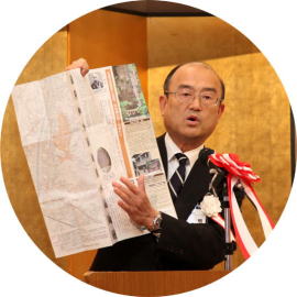加茂山古道散策マップを活用し、市外からのお客様を!